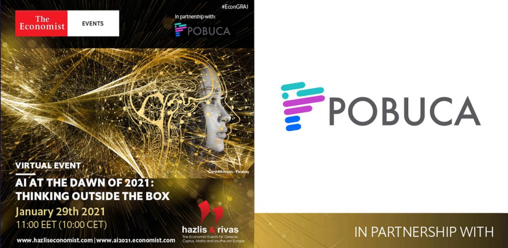 Pobuca and Economist Events AI at the dawn of 2021 Thinking outside the box Customer Service bots